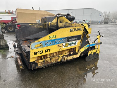2002 Bomag 813RT Track Asphalt Paver