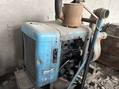 1980 Gorman-Rupp Skid-Mounted Pompe à eau