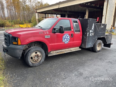 2007 Ford F-350 XL 4x4 Extended Cab Camión Caja Abierta