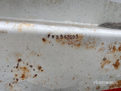 1974 Fruehauf T/A strooi aanhangwagen