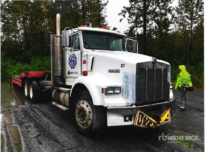 1991 Kenworth T800B 6x4 T/A Day Cab Truck Tractor