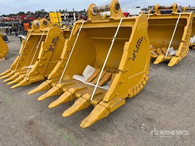 2025 LYALS ALS EB345 65 in Digging Excavator Bucket - Fits CAT 345 (Unused)