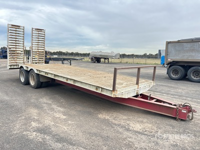 2016 GBB 8.4 m Bogie/A Equipment Trailer