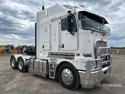2014 Kenworth K200 Big Cab Aerodyne 6x4 T/A Sleeper Truck Tractor