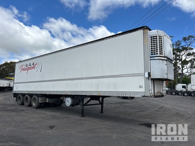 1998 MaxiTrans Hi-CUBE 13.3 m B-Train Tri/A Refrigerated Trailer