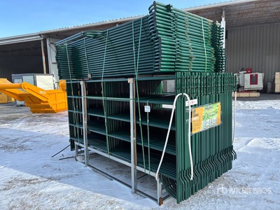 Quantity of (56) 2026 Suihe NP10-54-2 10 ft Powder Coated Panel para ganado (Unused)