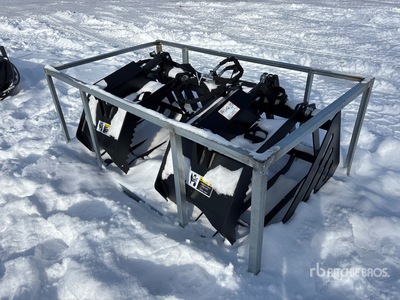 2026 Suihe SSRGB-72 Skeleton Skid Steer Grapple Bucket (Unused)