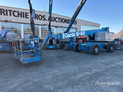 1997 Genie S-65 4WD Diesel Teleskoparbeitsbühne (Inoperable)
