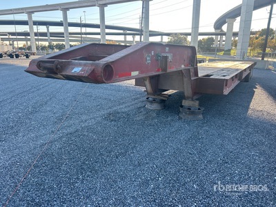 1988 Holden HRD-50 54 ft Tri/A Lowboy Ölfeld-Sattellauflieger