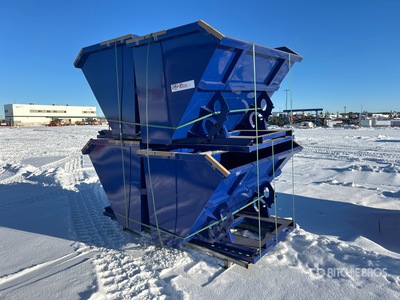 Quantity of (4) 2026 Suihe N-1.5CY-4 1.5 cyd Trémie auto-vidante (Unused)