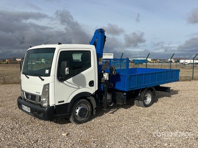 2017 Nissan Cabstar NT400 35.15 4x2 w/ PM Serie 2-2522 Tipper Truck w/Crane