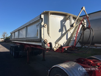 2013 Azmeb 8.7 m Tri/A Rimorchio ribaltabile laterale