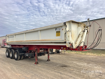 2012 Azmeb 8.7 m Tri/A Remorque à benne latérale