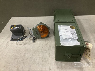 (10) Ignition Leads, (1) Storage Box, (3) Parking Lights & Assorted Items