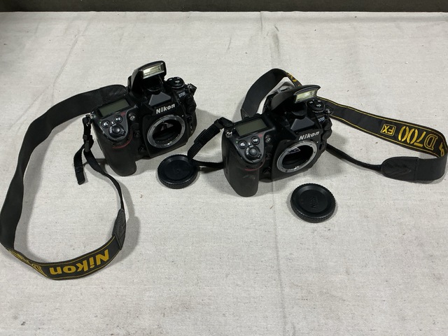 (2) Nikon D700 Digital Cameras