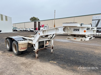 2014 Drake 2 Rows of 4 Low Loader Dolly
