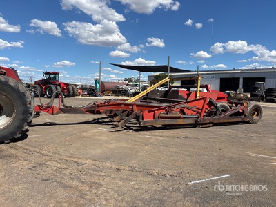1996 Harwood Bagshaw 4 Tire Hydraulic 14 ft Pull Scraper