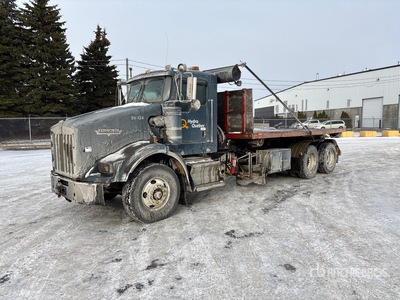 2006 Kenworth T800 6x4 شاحنة لرفع ووضع الحاويات