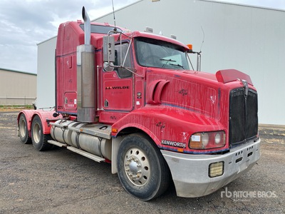 2002 Kenworth T404 6x4 T/A Sleeper Truck Tractor