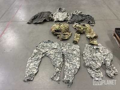 (15) Wet Weather Jackets, (3) Extreme Cold Weather Trousers & Assorted Items
