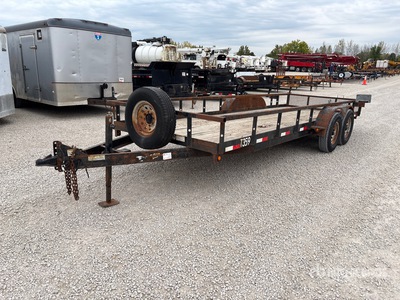 2016 TRAILERMAN TUT6020N12 20 ft T/A Utility Trailer