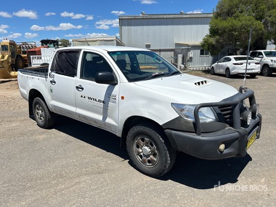 2012 Toyota Hilux 4x4 Dual Cab Pickup