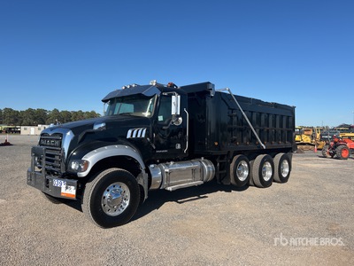 2013 Mack GU713 8x4 Tri/A Dump Truck