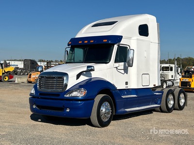 2008 Freightliner Columbia 120 6x4 T/A Sleeper Truck Tractor