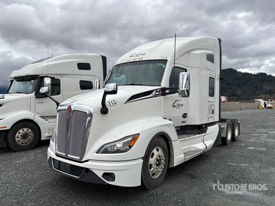 2024 Kenworth T680 6x4 تراكتور شاحنة كابينة النوم (ثنائية المحور)