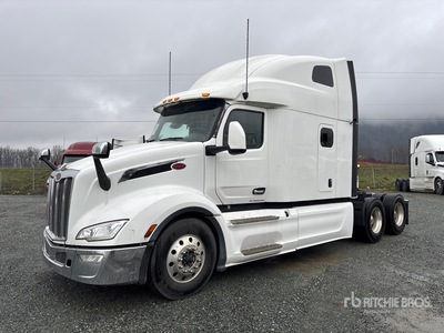 2023 Peterbilt 579 6x4 3- Achs Sattelzugmaschine mit Schlafkabine