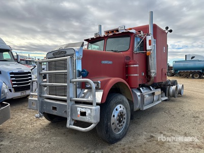 1986 Freightliner FLC-64T 6x4 T/A Sleeper Truck Tractor (Inoperable)