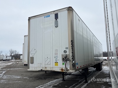 2012 Stoughton ZGPVW-535T-S-C-AR 53 ft x 102 in T/A Remolque de furgoneta