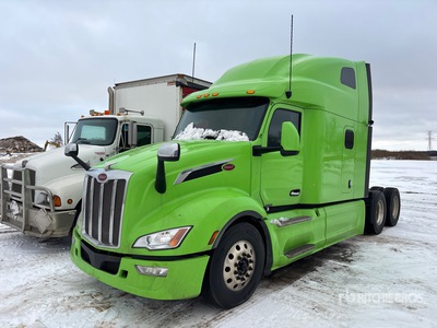 2023 Peterbilt 579 6x4 3- Achs Sattelzugmaschine mit Schlafkabine