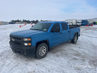 2015 Chevrolet Silverado 1500 4x4 Crew Cab Pickup