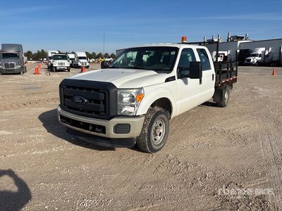2012 Ford F-350 XL 4x2 Crew Cab Flatbed Truck