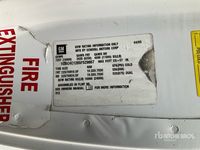 2005 Chevrolet C4500 4x4 Camion utilitaire