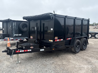 2025 Covered Wagon T/A Tipping Utility Trailer