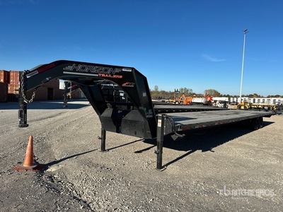2025 Horizon FTZGN-40'SD 7K 40 ft T/A Gooseneck Flatbed Trailer