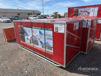 2025 HIlls Industrial 504026 W50ft x L40ft x H26 ft Container Shelter (Unused)