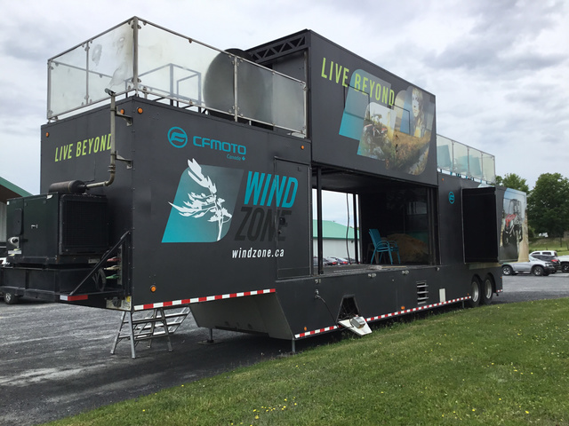 1999 Spevco 48' T/A Portable Stage Trailer