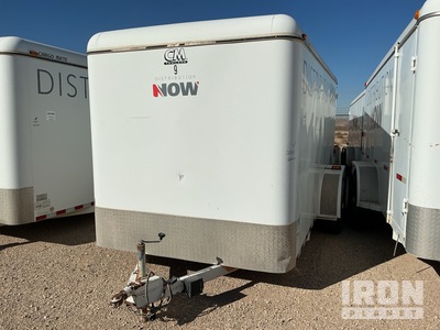2013 Cartex 16 ft T/A 2 axle Enclosed Trailer