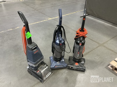 (2) Vaccum Cleaners & (1) Steam Cleaner