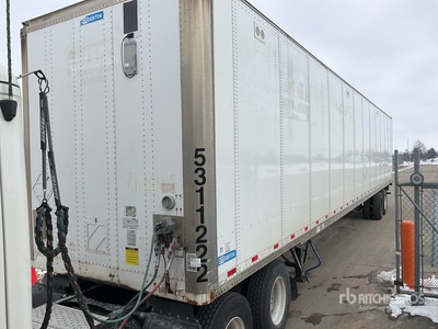 2012 Stoughton 53 ft T/A Remolque de furgoneta