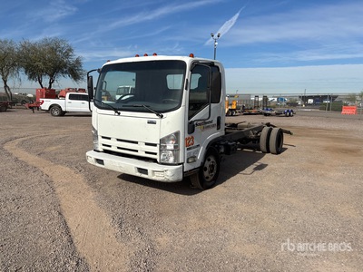 2009 Isuzu NPR Cabina y chasis