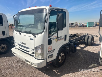 2016 Isuzu NPR 4x2 4x2 Cab and Chassis (Inoperable)