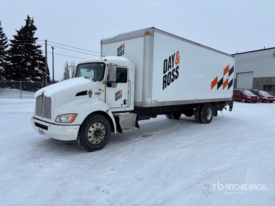 2015 Kenworth T370 4x2 Furgoneta caja cerrada (Inoperable)