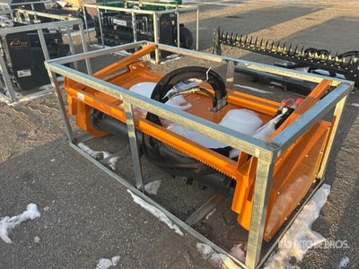 2025 Landhonor DUM-26-73W 72 in Drum Skid Steer Mulcher (Unused)