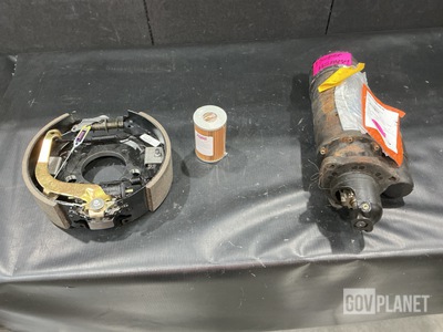 (2) Shoe Type Brakes, (1) Starter, (17) Element Kits & Assorted Items