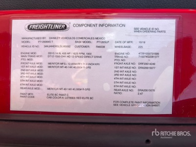 2020 Freightliner Cascadia 126 Sleeper Truck Tractor