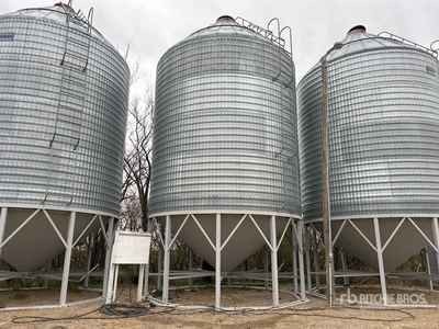 Behlen +/- 3500 bu 4 Ring Hopper Trémie à grains